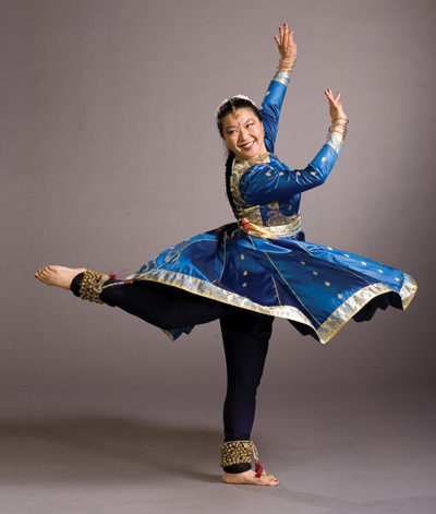  Master Kathak dancer Anges Seibi Lee (Photo: Marty Sohl)