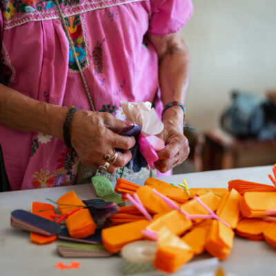 Oscar Vargas
Photos of the creation of altar for La Cultura Cura