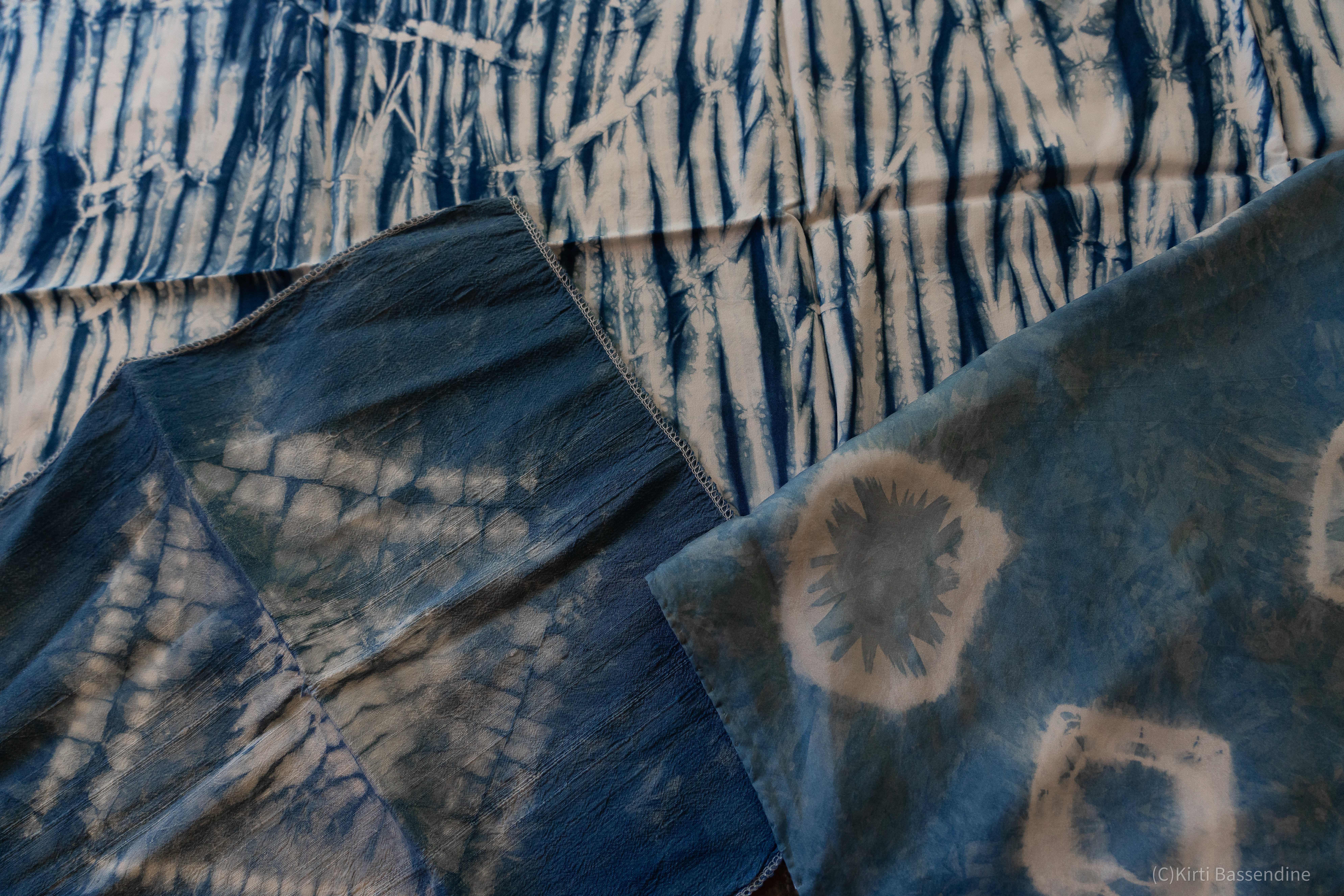 Shibori and Indigo dye
