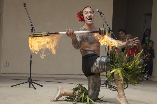 Samoan Fireknife competition is one program offered by the Pacific Talent Academy of the Arts in Los Angeles.