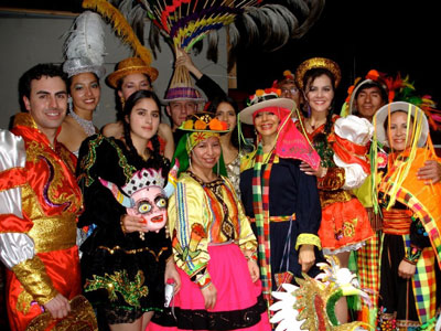 Members of Sukay, an ensemble who dedicated to the music of the Andes, hosts 10 days of workshops highlighting the Carnaval traditions of Bolivia in the Spring. 