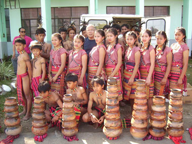 Kalingas-North America Network’s youth troupe wearing traditional dance regalia.